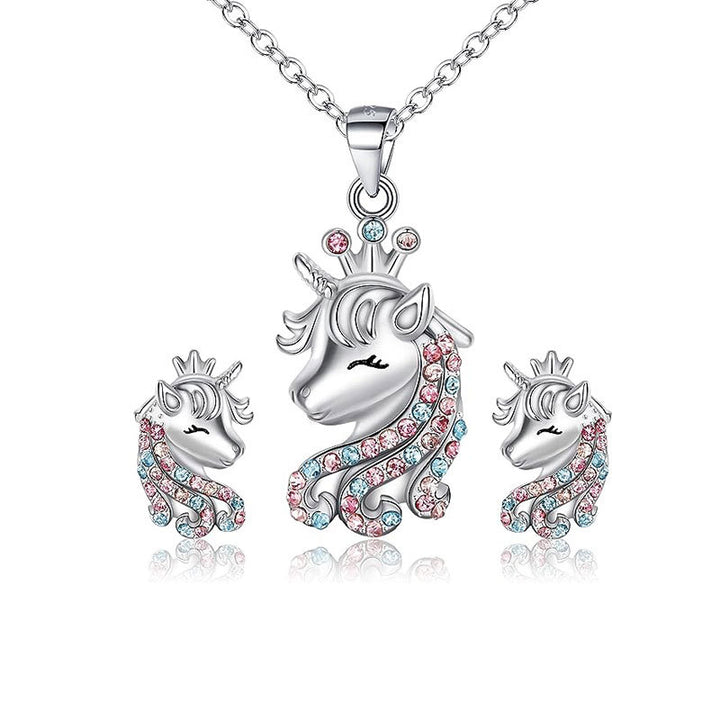 Unicorn-Themed Jewelry Set Kalsten
