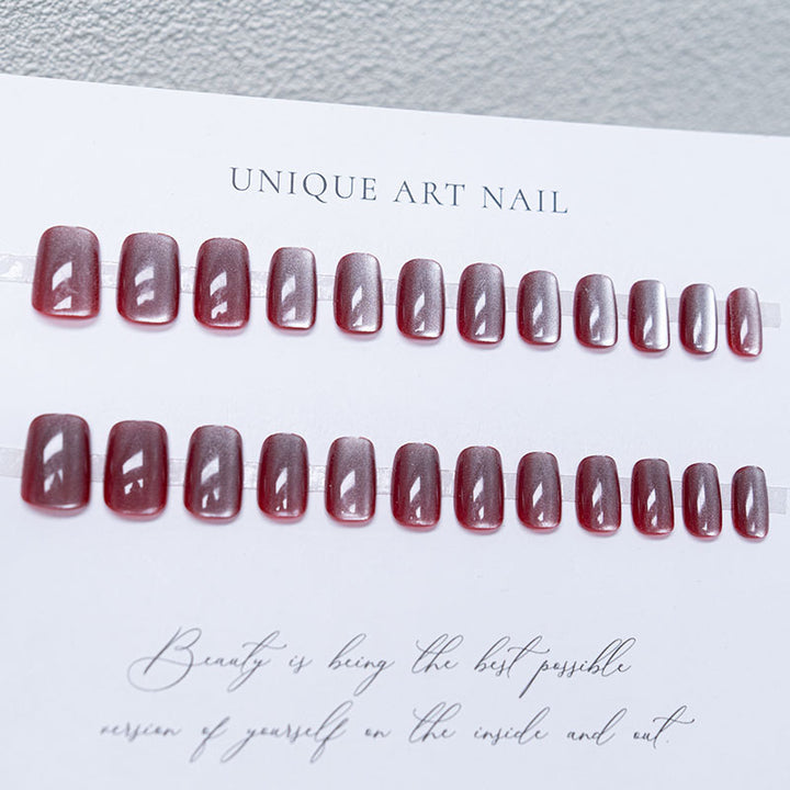 Elegant Gel Acrylic Press-On Nails