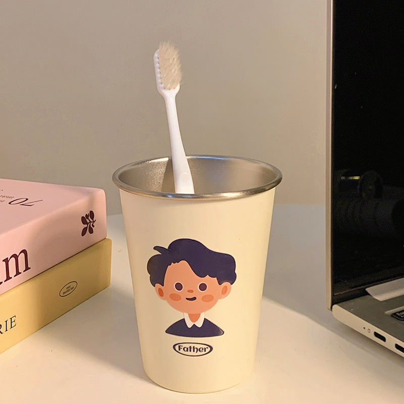 Wall-mounted toothbrush holder with playful design Kalsten