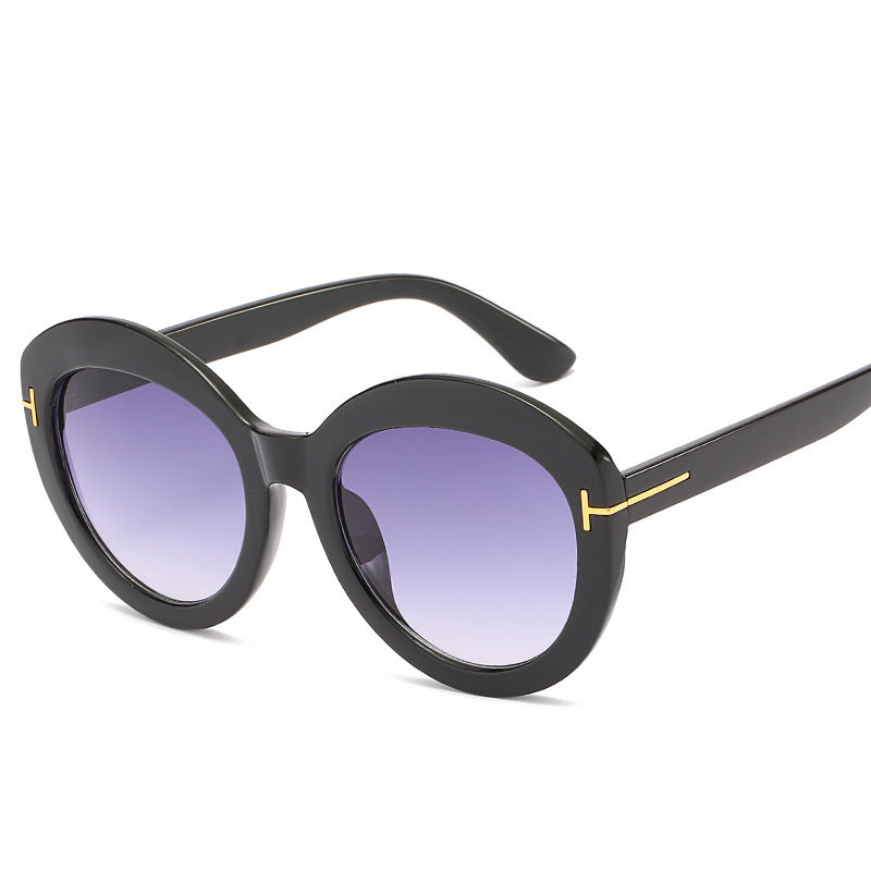 Oversized Gradient Lens Sunglasses Kalsten