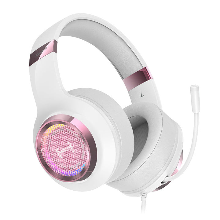 RGB Gaming Headset with Adjustable Microphone Kalsten