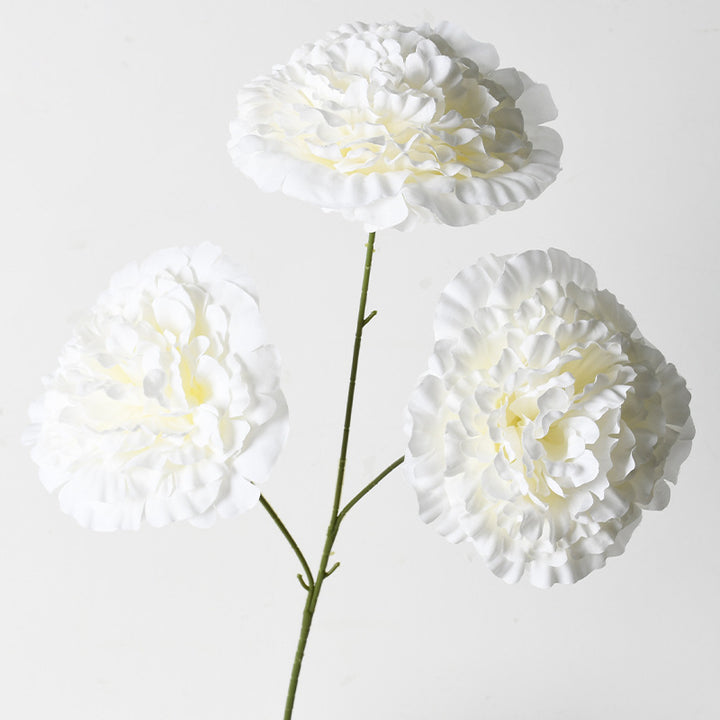 Decorative Faux Carnation Stem Arrangement