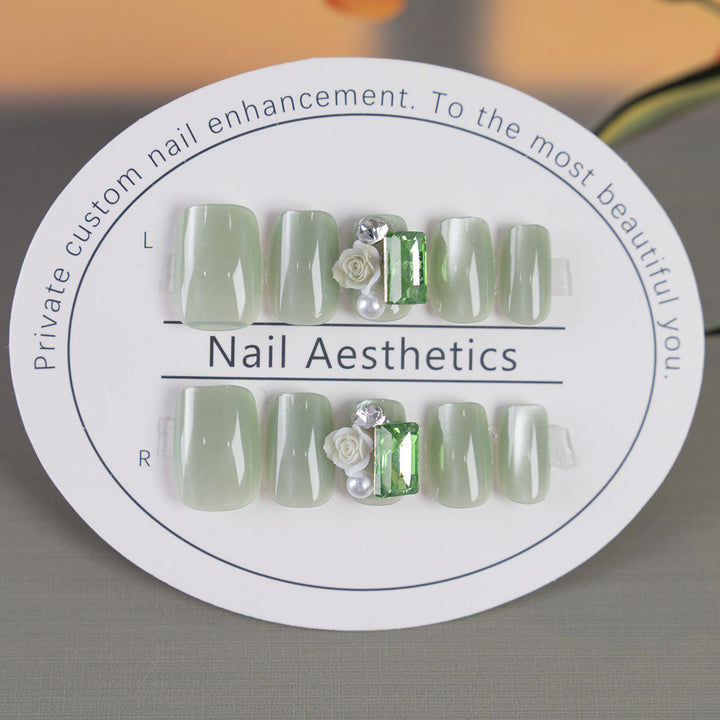 Ornate Decorative Press-On Nails