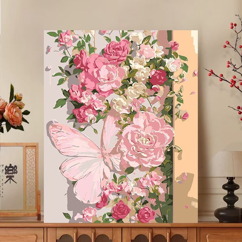 Floral Impressionist Canvas Art Print Kalsten