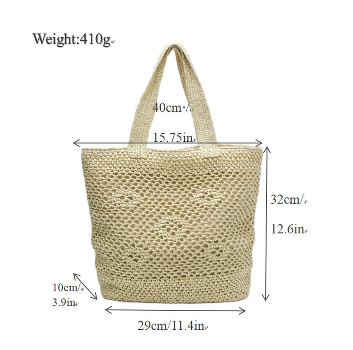 Elegant Macramé Shopper Kalsten