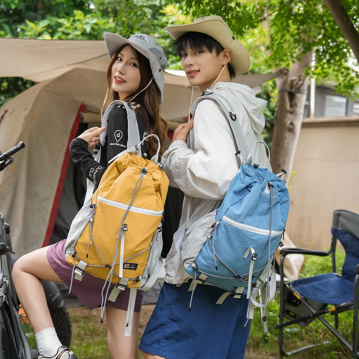 Lightweight Multi-Pocket Backpack with Detachable Pouch Kalsten