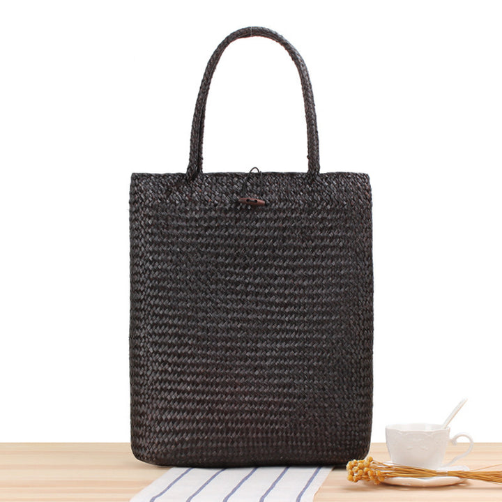 Generous basket bag with sealed closure Kalsten