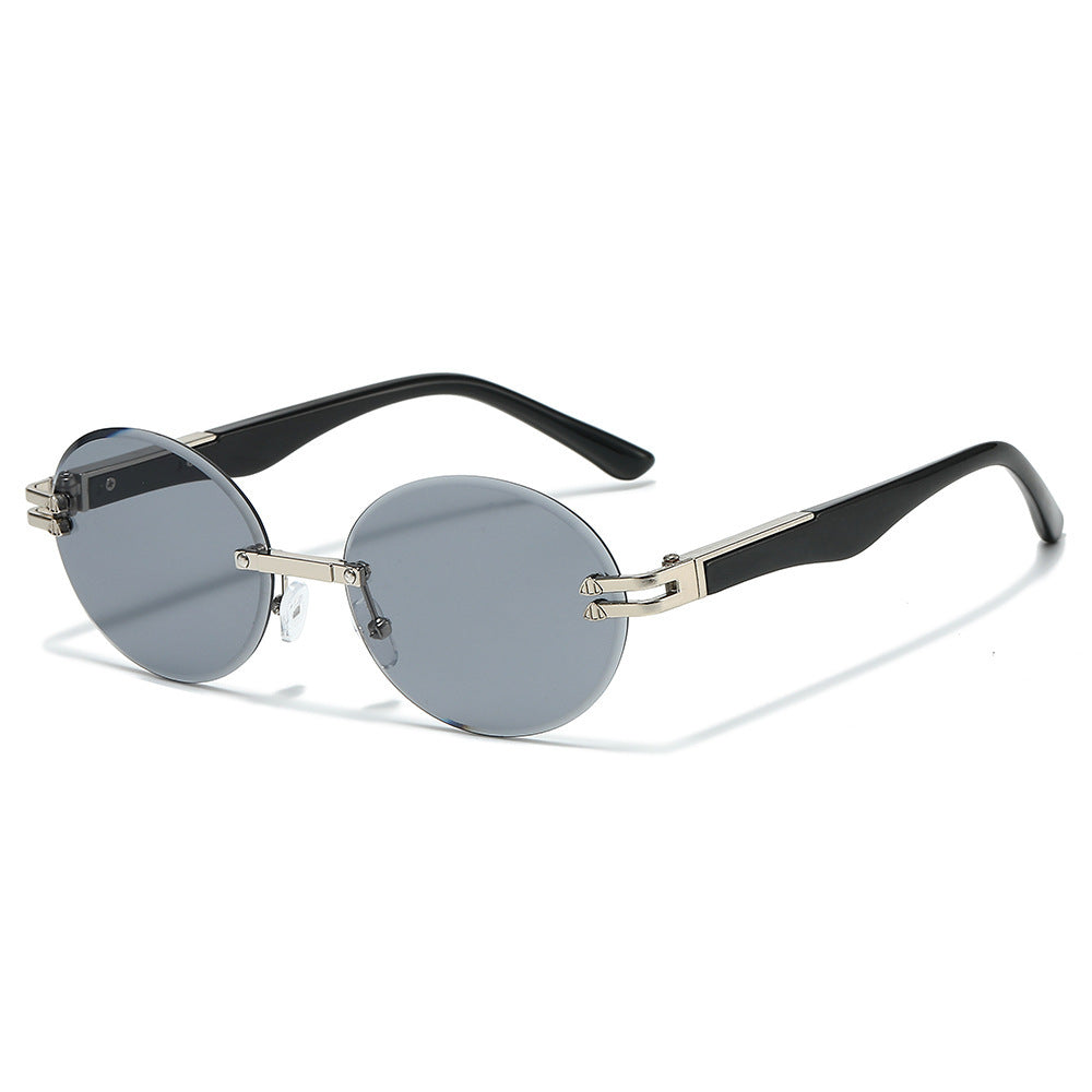 Stylish Round Frame Sunglasses Kalsten