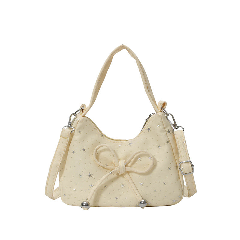 WoDecorative Star-Patterned Hobo Bag Kalsten