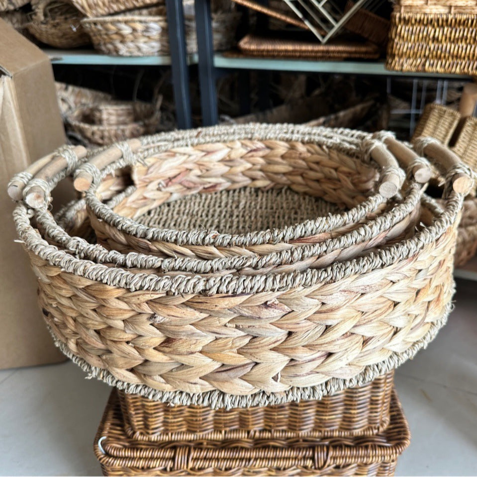 Nesting Woven Storage Baskets Kalsten
