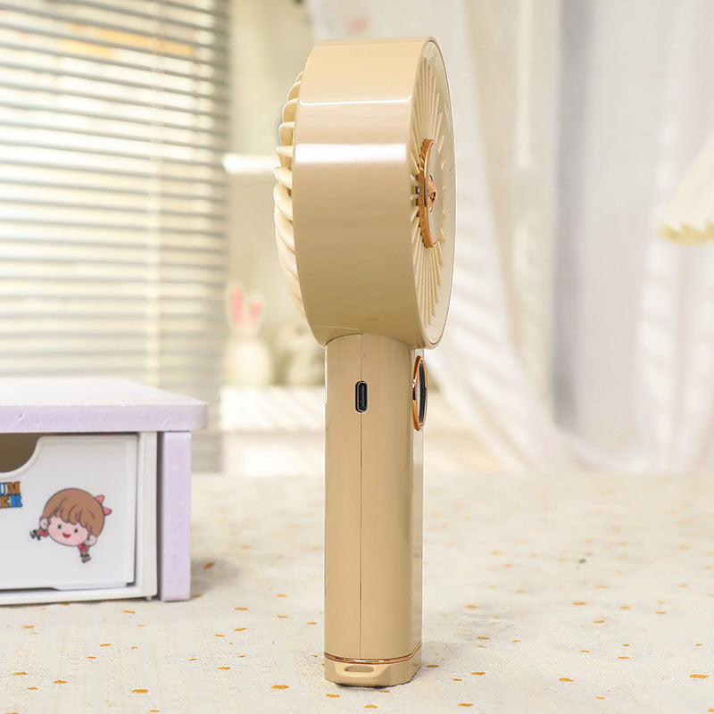 Women Portable USB Hand Fan with Powerful Battery Kalsten