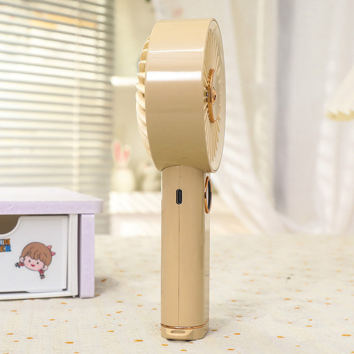 Women Portable USB Hand Fan with Powerful Battery Kalsten