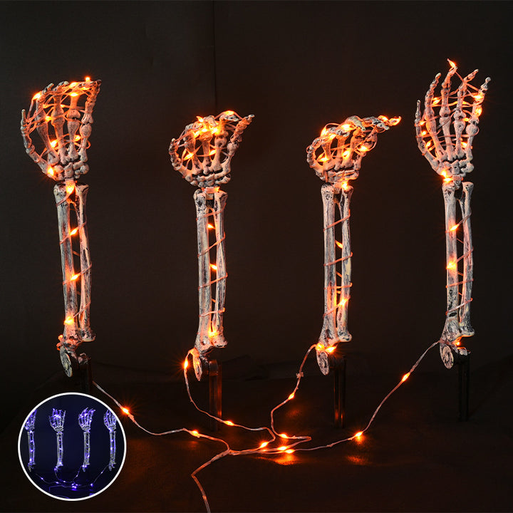 Decorative Skeleton Hand Garden Stake Kalsten