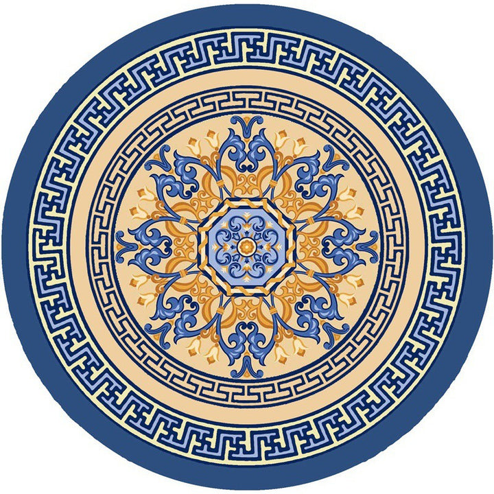 Mandala-Inspired Decorative Area Rug Kalsten