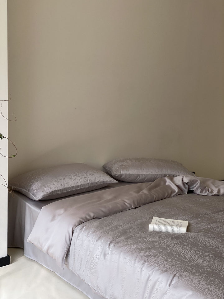 Satin-bedcover-and-pillowcase-set