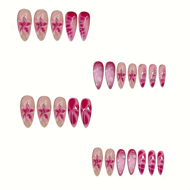 Elegant Stiletto Nail Art Set Kalsten