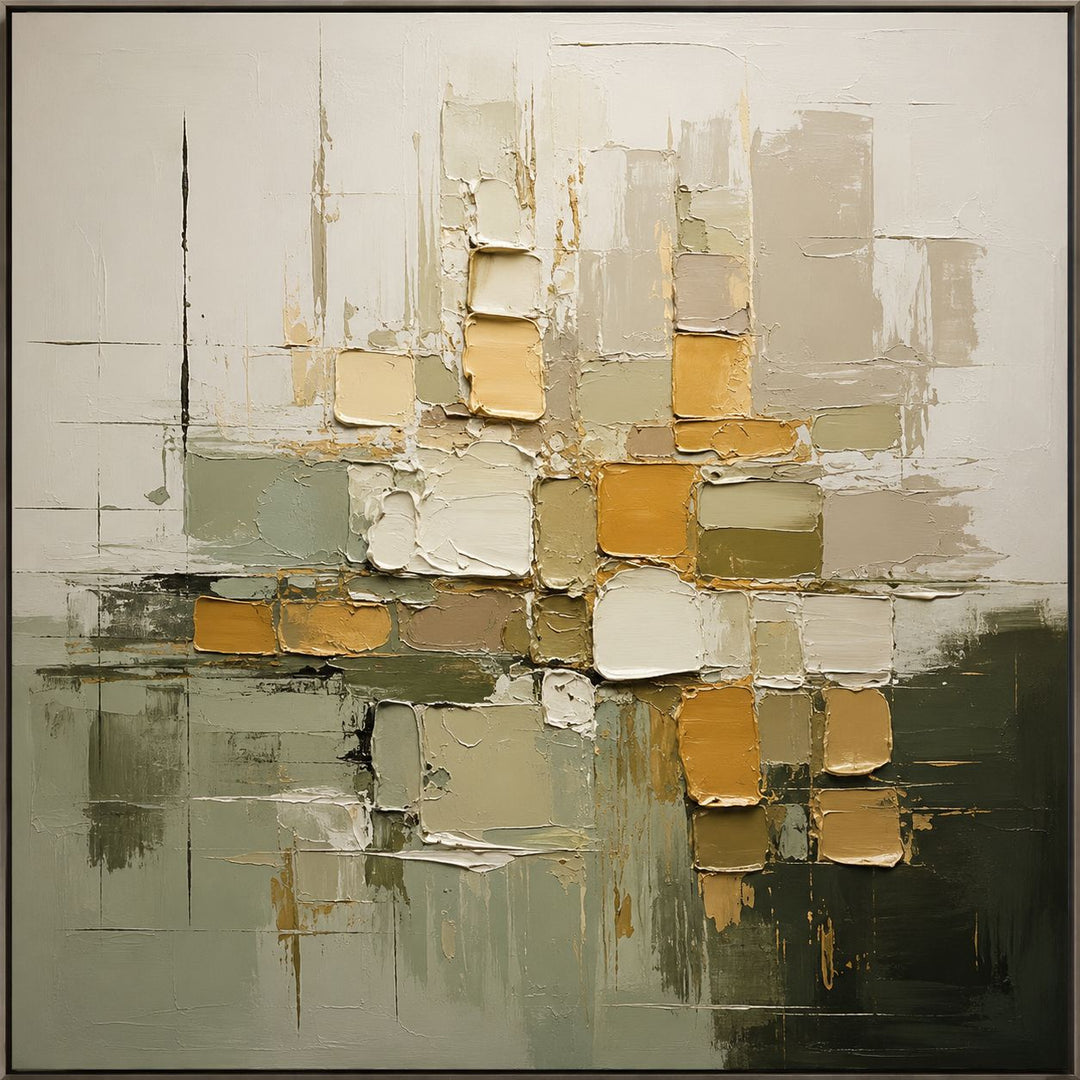 Abstract Geometric Canvas Art