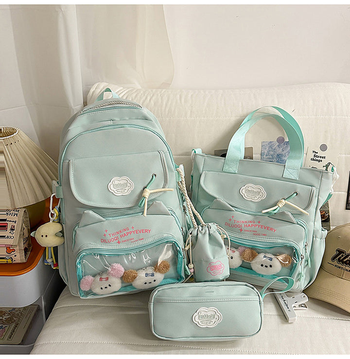 Multi-Functional School Backpack and Tote Bundle Kalsten