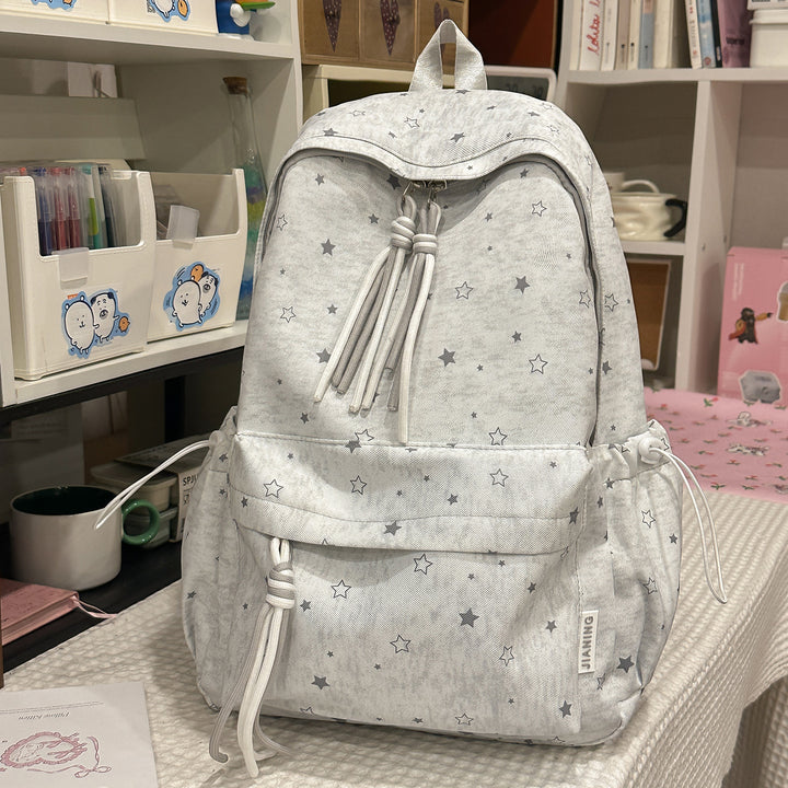 Star Printed Casual Backpack Kalsten
