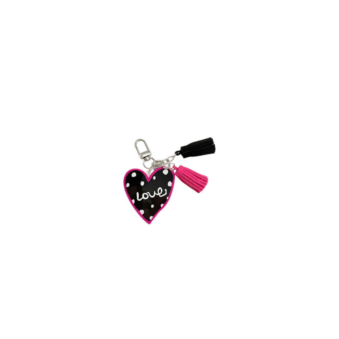Quirky Heart Charm Keychain Kalsten