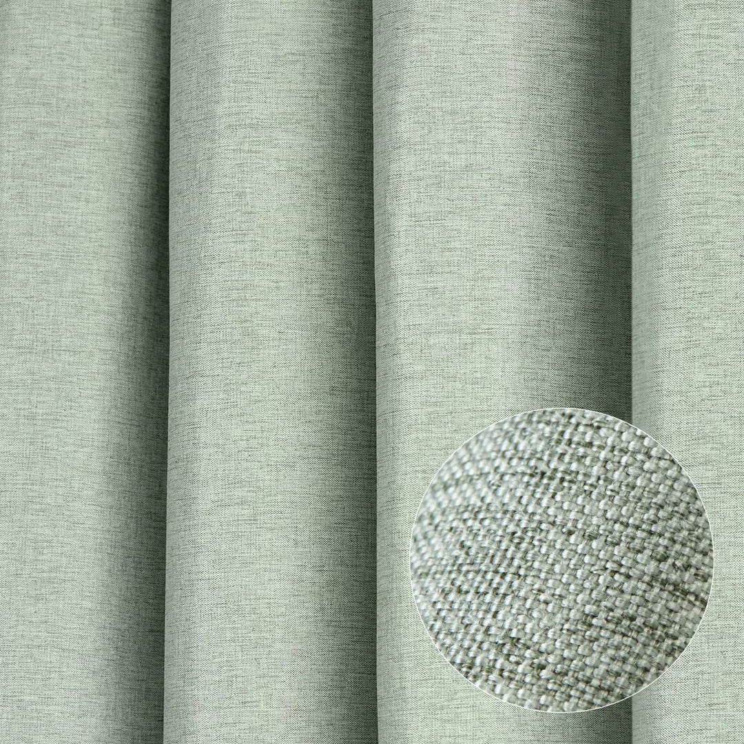 Textured Linen Shower Curtain Kalsten