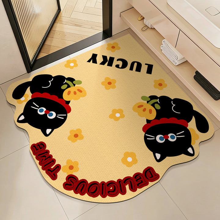 Cute Bear Shaped  Rug