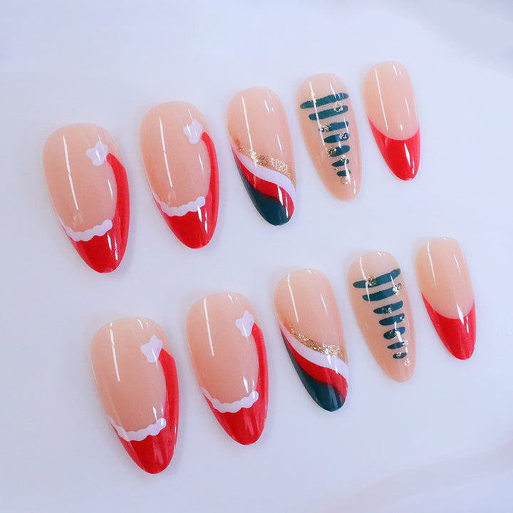 Artistic Holiday-Themed Nail Art Enhancements Kalsten