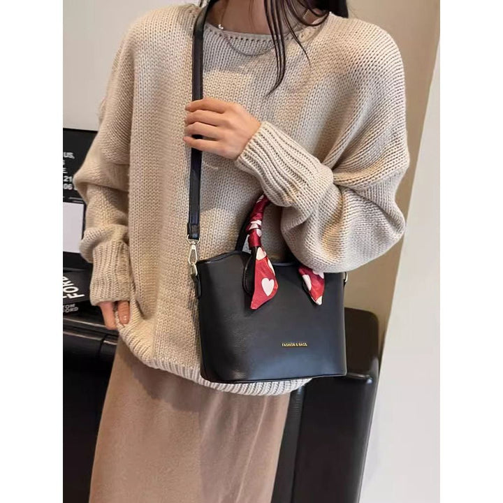 Chic Leather Satchel Bag Kalsten