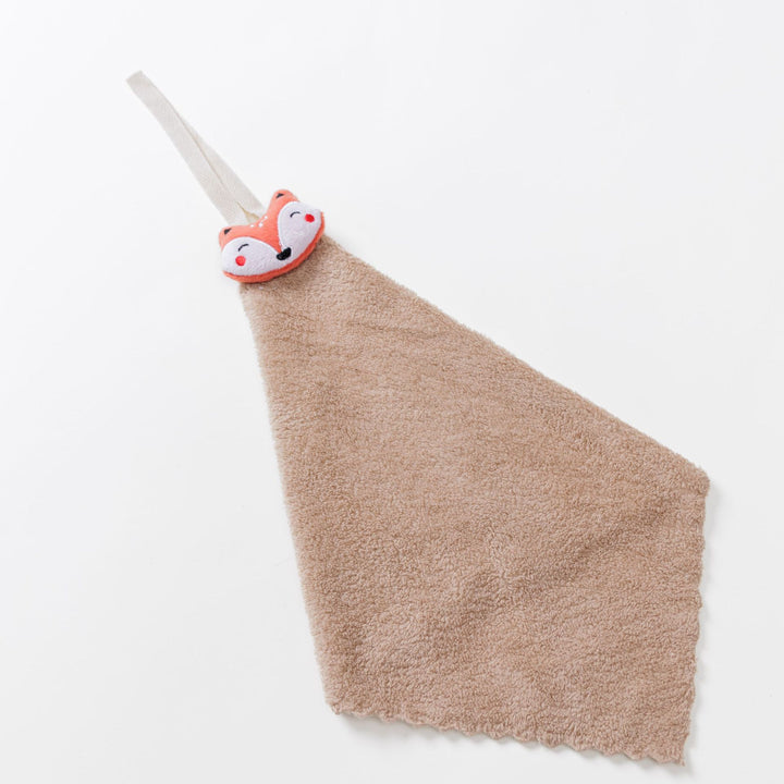 Plush Mouse Hooded Baby Bath Towel with Hanging Loop
