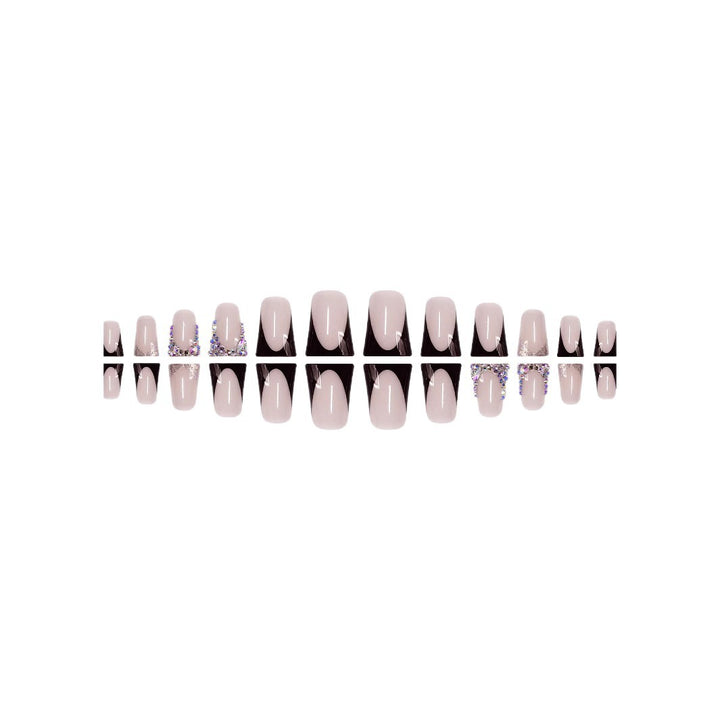 Glamorous Gem-Embellished Nail Enhancements Kalsten