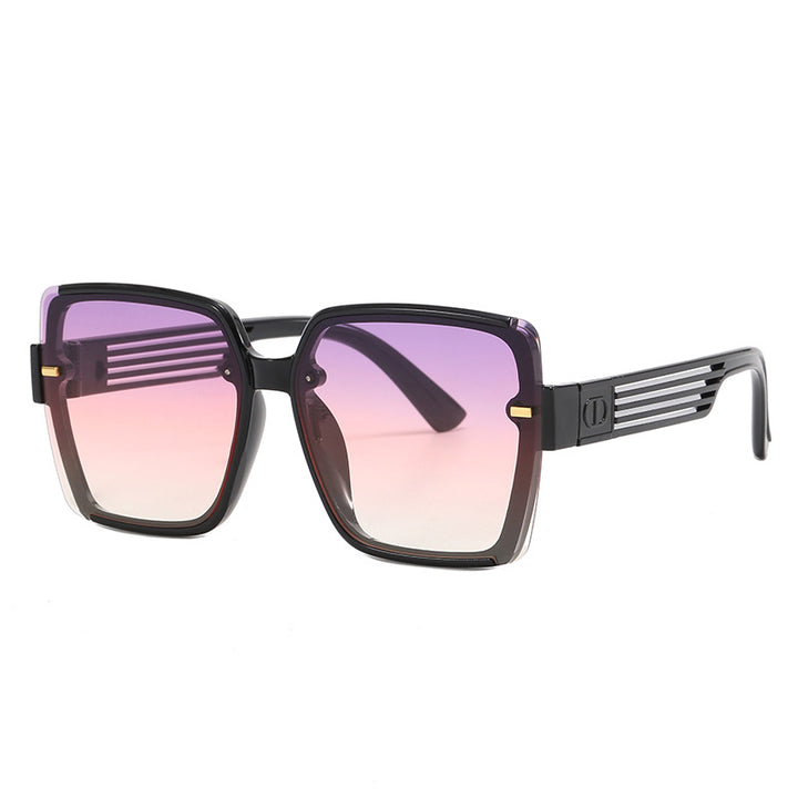 Women's square sunglasses with trendy geometric design Kalsten