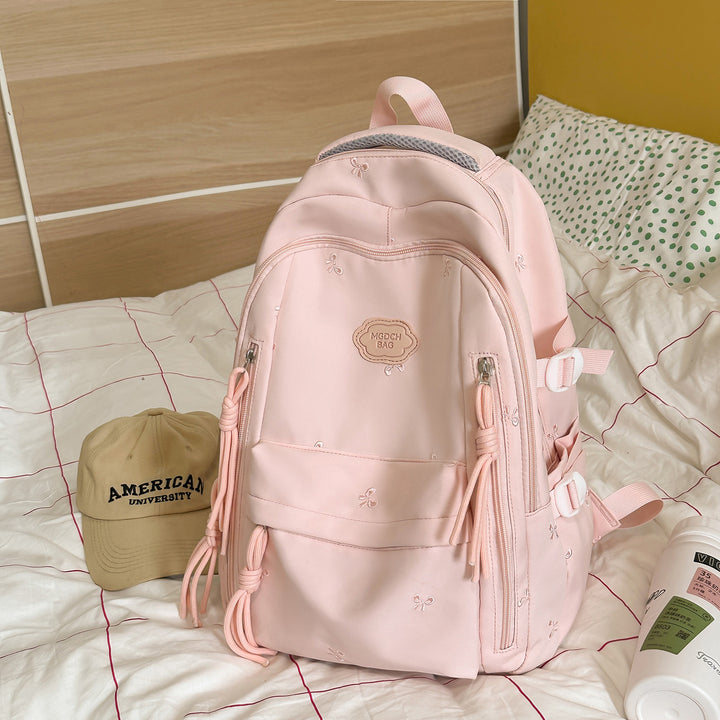 Decorative Star-Patterned Backpack Kalsten