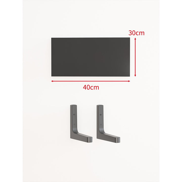 Long Narrow Floating Wall Shelf Kit with Concealed Heavy-Duty Brackets
