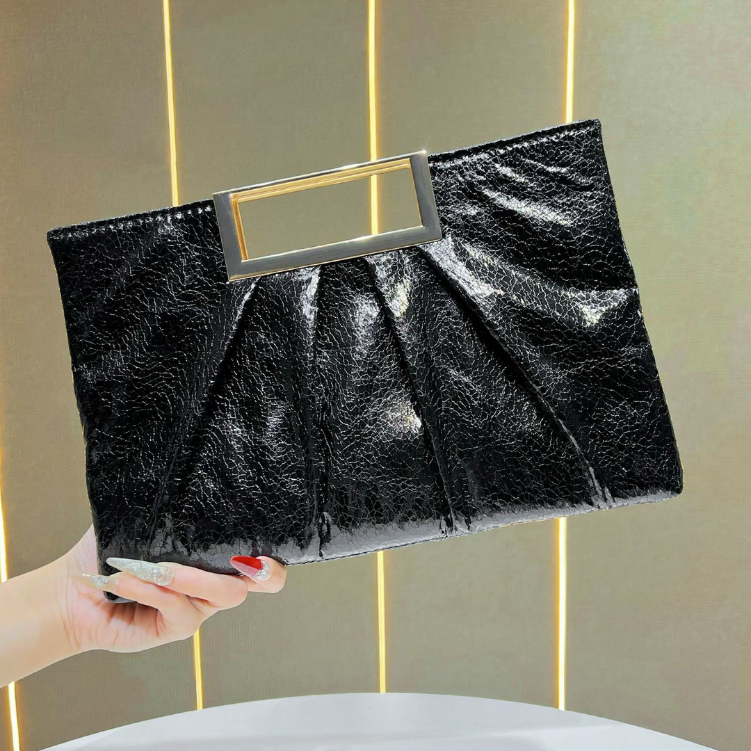 Stylish Pleated Clutch Bag