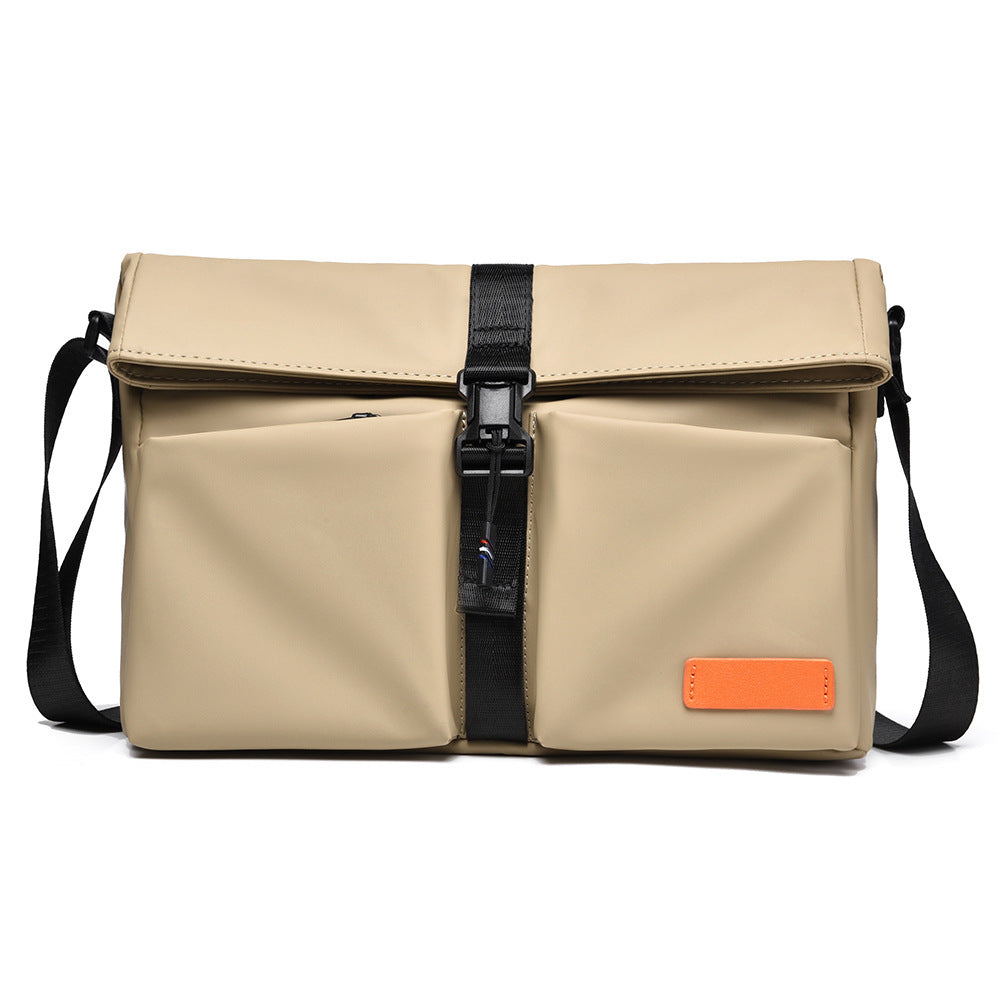 Stylish Multi-Compartment Messenger Bag Kalsten