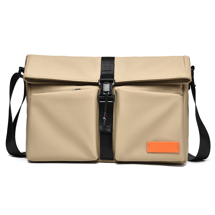 Stylish Multi-Compartment Messenger Bag Kalsten