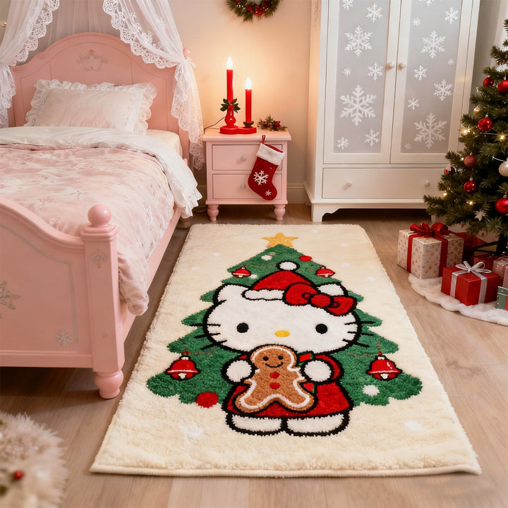 Cartoon-Themed Plush Area Rug