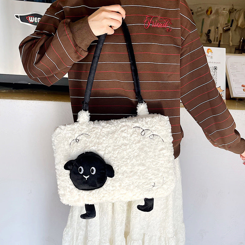 Cute Plush Handbag Kalsten
