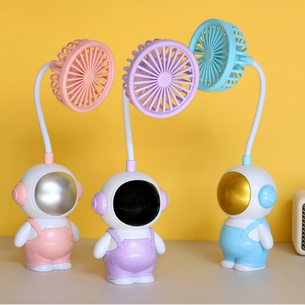 Unisex Fun Hand Fan in Astronaut Design Kalsten
