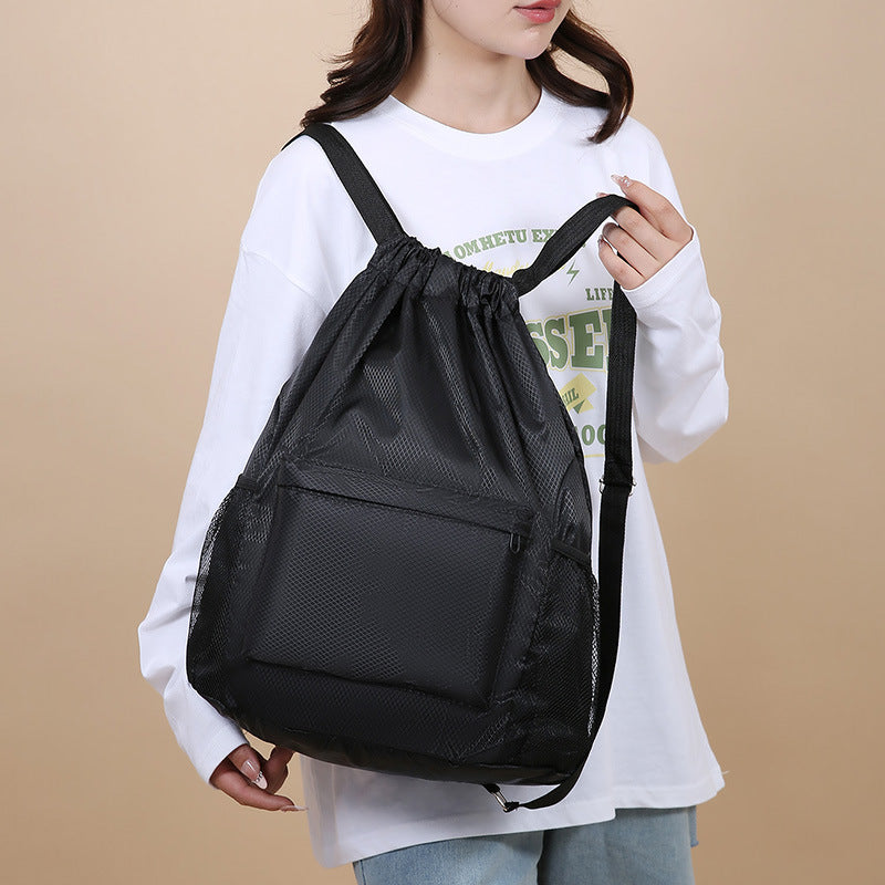 Lightweight Drawstring Gym Backpack