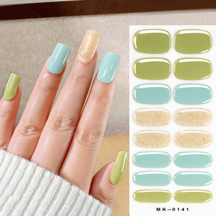 Premium Glossy Gel Nail Tips Set
