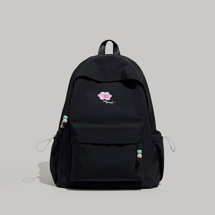 Elegant Floral Embellished Backpack Kalsten