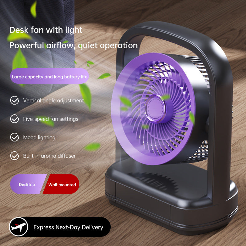 Unisex Portable Rechargeable Desk Fan Kalsten