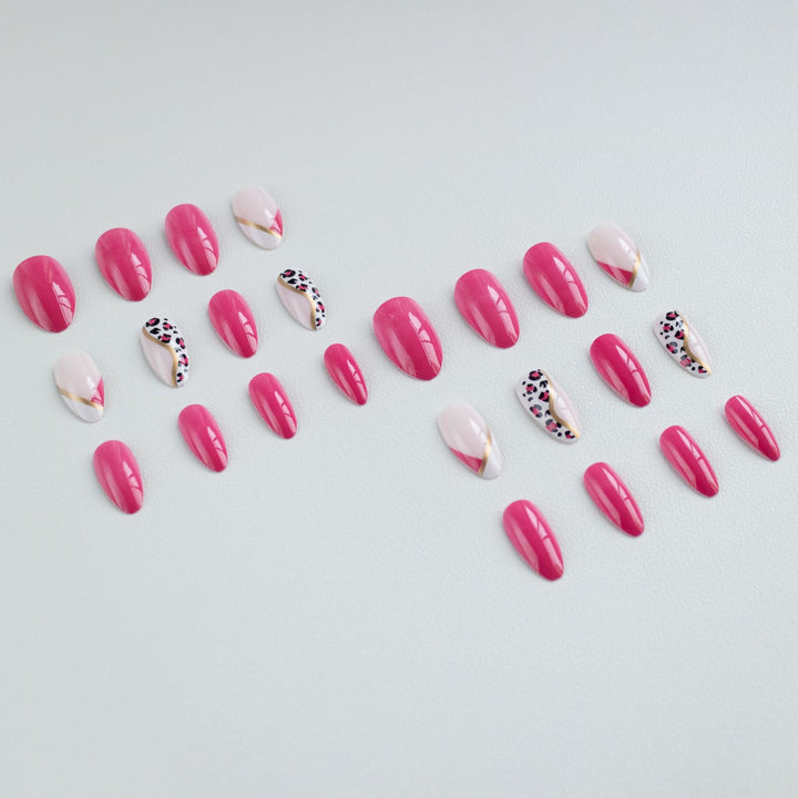 Stylish French Tip Design Nail Art