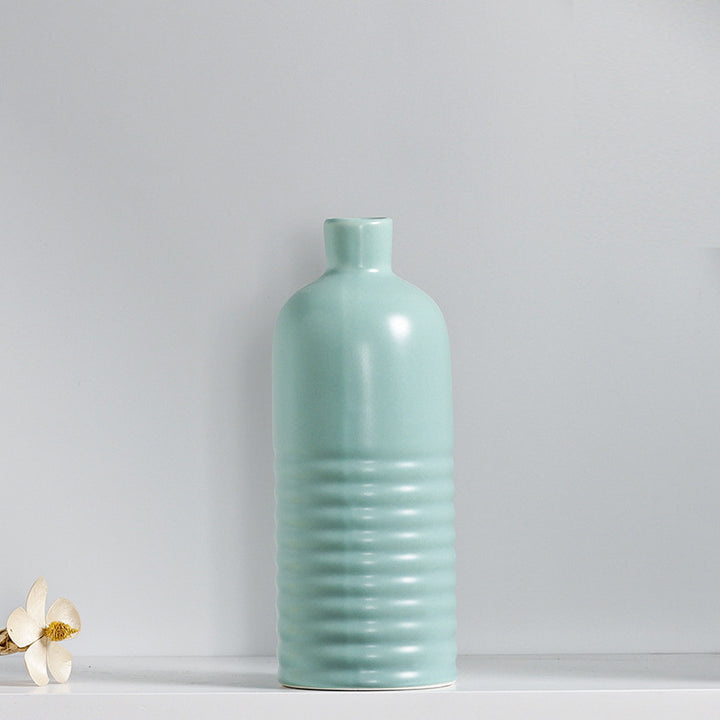 Modern Textured Ceramic Table Vase Kalsten