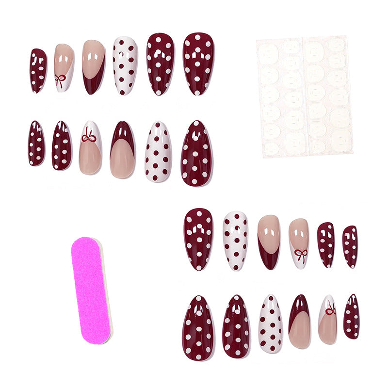 Elegant Almond Cupcake Nail Design Kalsten
