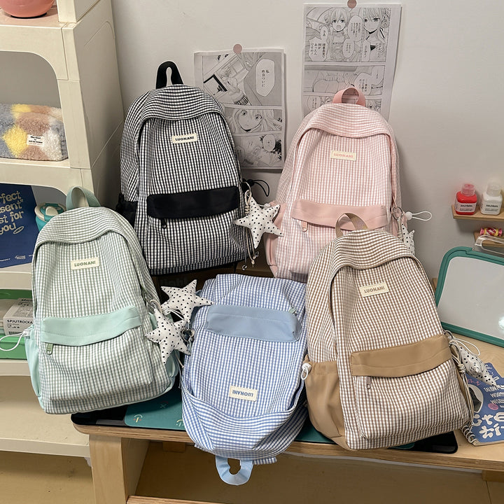 Stylish Striped Backpack Kalsten