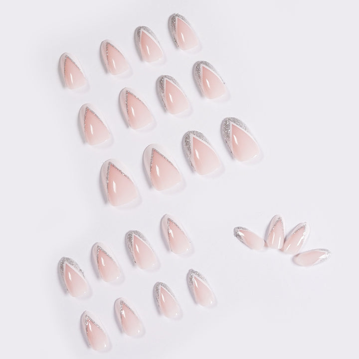 Elegant French Tip Nail Enhancements Kalsten 1789915173