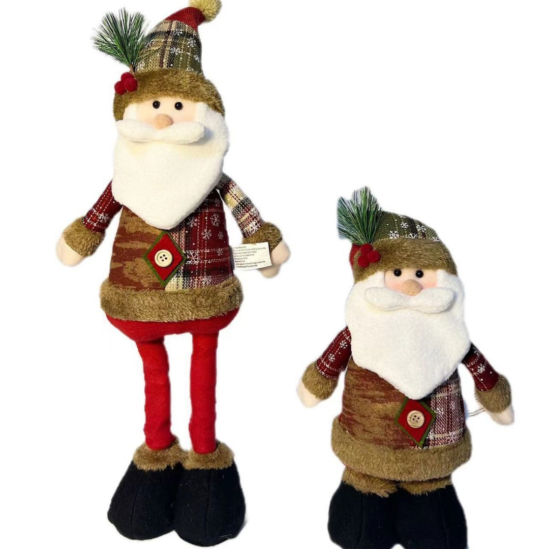 Decorative snowman figure in festive design
