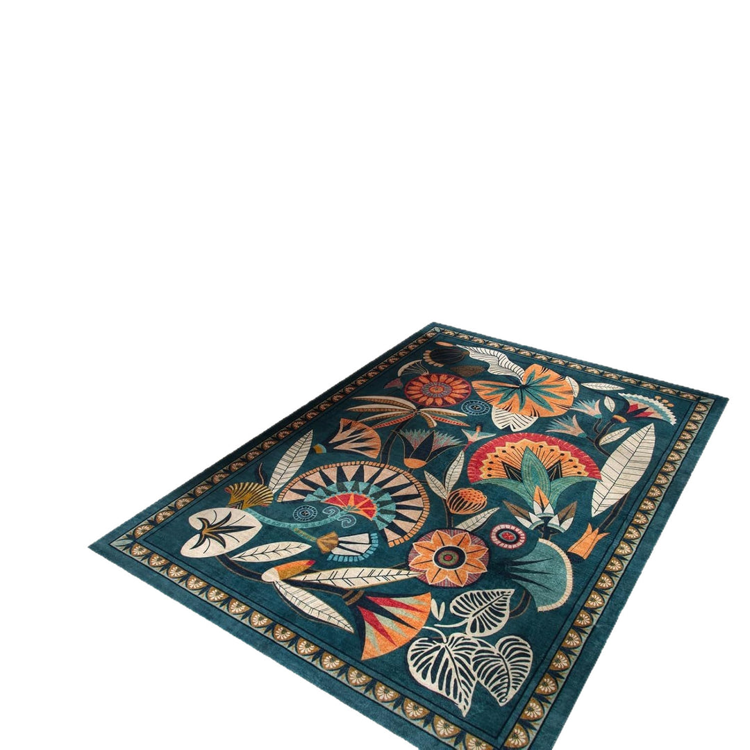 Floral Pattern Area Rug Kalsten